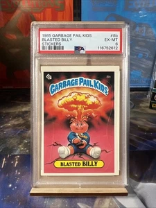 1985 Garbage Pail Kids Blasted Billy No. 8b PSA 6 - Bild 1 von 2