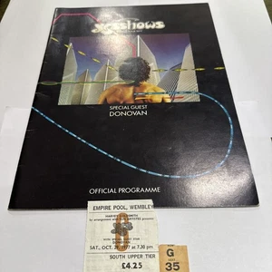 Ja YesShows World Tour 1977 Special Guest Donovan Programm mit Ticket Stub - Bild 1 von 10