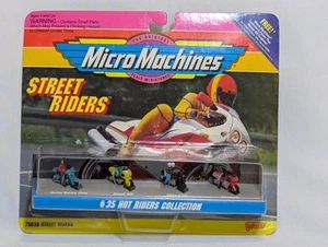 Nuevo en Paquete Micro Máquinas Street Riders #35 Hot Riders Colección Harley Ducati BMW Bicicleta - Imagen 1 de 9