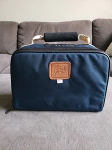 Abel Fly Fishing Reel Blue Soft Storage Case - 10 SLOT! Made In USA - EXCELLENT! - Picture 1 of 20