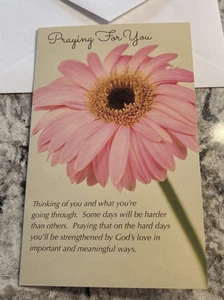 Praying For You Thinking Of You Get Well 5”x7.75" Stockwell Greeting Card - Picture 1 of 12