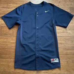 Vintage Nike Team Sport Knopfleiste Mesh Blank Baseball Trikot Herren M - Bild 1 von 10
