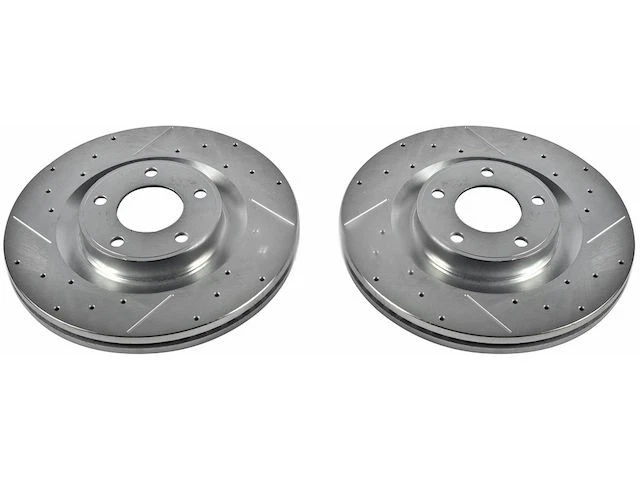 Front Brake Rotor Set For 07-15 Ford Lincoln Edge MKX FN23K4 - Image 1 of 1