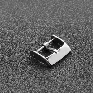 Cierre de reloj de acero inoxidable correa de reloj de metal hebilla de reloj hebilla de cinturón moda - Imagen 1 de 9