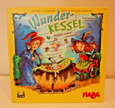 HABA WUNDER-KESSEL Spiel versteckt verdreht und aufgedeckt ab 5 Jahre - Bild 1 von 3