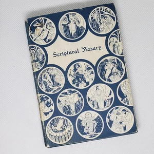 Scriptural Rosary English Hardcover Christianica Mini Hardcover Book Catholic - Picture 1 of 11