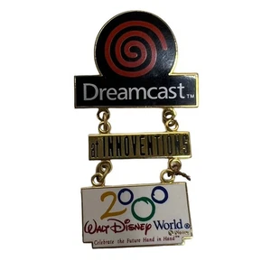 Rare Disney WDW 2000 Innoventions Dreamcast SEGA Press Pin Lapel Trading Pin - Picture 1 of 2