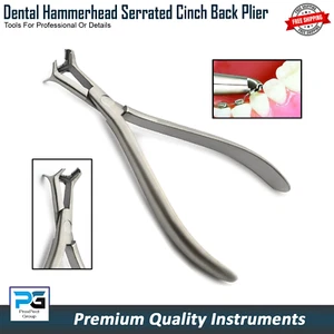 Hammerhead NiTi Tie-Back Pliers Cinch Back Wire Bending Ortho Pliers - Picture 1 of 8