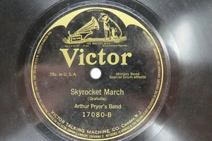Arthur Pryor's Band - VICTOR 17080 - Skyrocket March - Imagen 1 de 2
