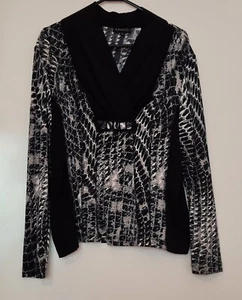 Pre-Loved Long Sleeves Kamiko Top Size 14 - 16 - Picture 1 of 3