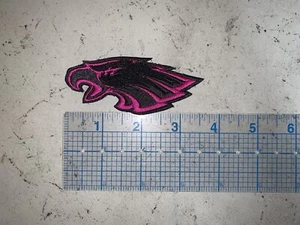 Fully Embroidered PINK Philadelphia Eagles Patch Iron On and/or Sew On - Picture 1 of 2