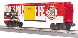 MTH Railking O Trains Indianapolis Fire Department Box Car Boxcar 30-74994 - Picture 1 of 1