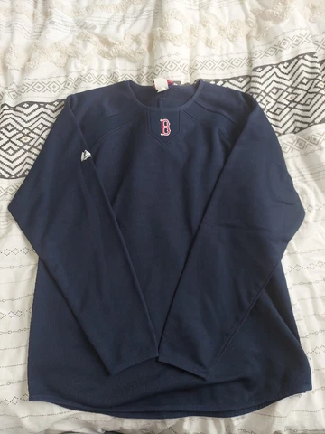 Majestic Boston Red Sox Mens L Therma Base Sweatshirt Cover