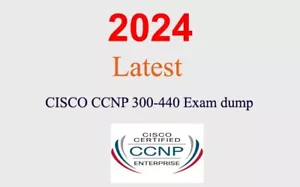 Cisco CCNP Enterprise 300-440 Q&A GUARANTEED (1 month update) - Picture 1 of 1