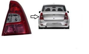 With Socket Right Rear Side Stop Tail Light for Dacia Logan - Picture 1 of 5