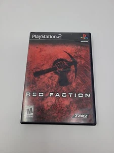 Red Faction - PlayStation 2 PS2 (2001) - Complete w/ Manual CIB - Picture 1 of 4