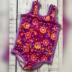 Girls Size 4-6 Yrs 24” Chest Speedo Floral Float Compartments Swimsuit - Picture 1 of 5