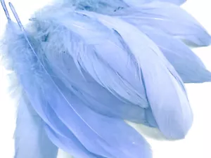 Paquete de 1 - Pluma suelta de ganso azul claro Nagoire - 0,25 oz. Proveedor de ataduras de moscas - Imagen 1 de 7