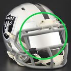 EYE SHIELD / VISOR  ONLY! for LAS VEGAS RAIDERS Mini Football Helmet