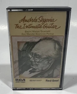 Andres Segovia The Intimate Guitar 1975 RCA Red Seal Cassette Tape - Picture 1 of 4