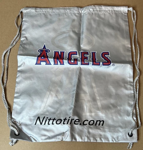 VTG Los Angeles Angels cinch sack Backpack Bag Nittotire.com New 19”x16” Cover