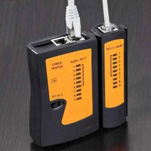 ETHERNET LAN TESTER RJ45 & RJ11 NETWORK CABLE LAN TESTER / NSS-468A - Afbeelding 1 van 9