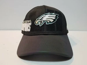 Sombrero ajustable para adultos Philadelphia Eagles 2017 vestuario super Bowl 52 campeón - Imagen 1 de 9