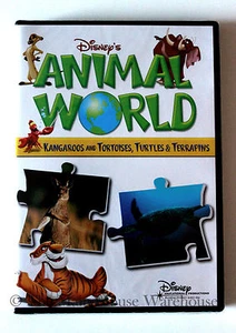 Disney's Animal World Kangaroos and Tortoises Turtles Terrapins Educational DVD - Picture 1 of 2