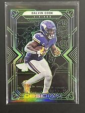 2022 Panini Obsidian Electric Etch Green /50 Dalvin Cook #57 Vikings