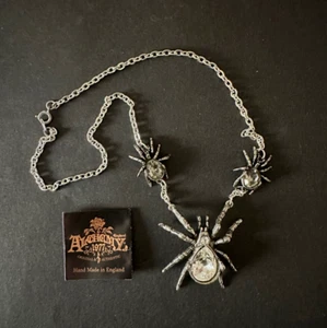 SPIDRAPHILE pendant pewter ALCHEMY GOTHIC - Imagen 1 de 4