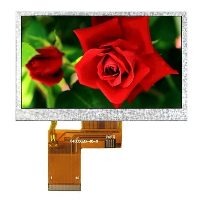 4.3" TFT LCD Screen 480x272 Compatible With  HSD043I9W1 40Pin LCD Display - Image 1 of 4