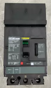NEW SQUARE D HJA36150YP I-LINE POWERPACT CIRCUIT BREAKER  150 A 3P 600V TMF - Picture 1 of 10