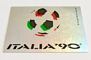 ITALIA 90 scudetto figurina CALCIATORI Panini 1989-90 NUOVO ORIGINALE NEW RARO - Foto 1 di 1