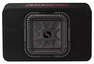 Kicker Subbox TL7T102 25cm Gehäusesubwoofer mit 1000 Watt Auto-Subwoofer 2 Ohm - Bild 1 von 4