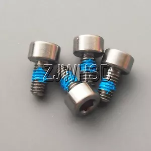 4pcs M3 x 6 Titanium Ti Screw Bolt Allen Hex Socket Cap Head with ThreadLocker - Picture 1 of 2