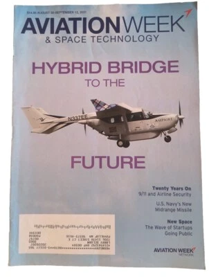 Aviation Week Magazine July 26-Aug 8 2021 Laureate Awards Private Astronauts - Image 1 of 4