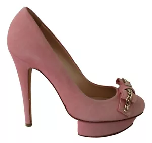 Zapatos de salón ELISABETTA FRANCHI rosa arco tacón de aguja s. EU36/US5.5 - Imagen 1 de 9