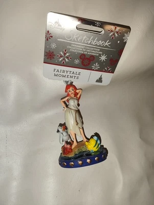 Disney Ornamente Weihnachtsfigur Weihnachtskugel Arielle 10,5cm NEU Selten  - Bild 1 von 4