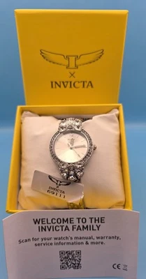Invicta Wildflower Women's Watch 30mm, Silvertone Steel (69111) New In Box #0324 - Image 1 of 3