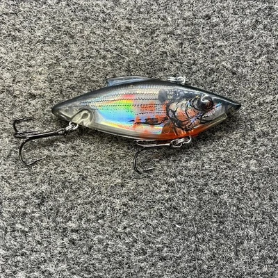 Bill Lewis Rat-L-Trap Lipless Crankbait 1/2oz - RTL3 Lectric Shiner Bleeding - Image 1 of 4