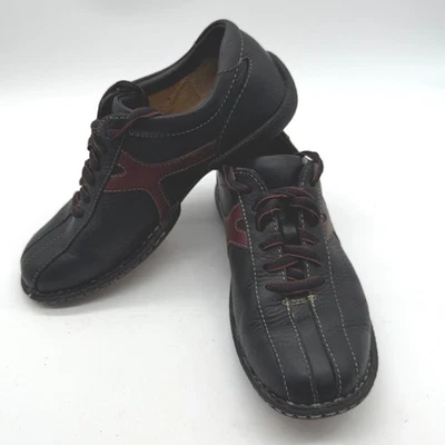 Born women's 8 Black Leather Lace Up Comfort Casual Shoes EU 39 - Image 1 of 4