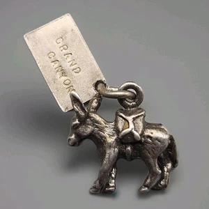 Pulsera de Colección Bell Trading Dije Burro del Gran Cañón Arizona Plata 925 - Imagen 1 de 4