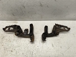 1993 Honda XR200R XR200 OEM Foot Pegs Rest Footpegs Footrests Left Right - Picture 1 of 14