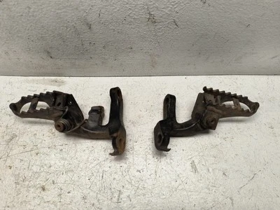 1993 Honda XR200R XR200 OEM Foot Pegs Rest Footpegs Footrests Left Right - Image 1 of 4