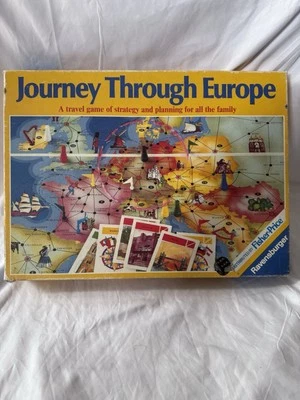Ravensburger JOURNEY THROUGH EUROPE Family Travel Game Vintage - Image 1 of 3