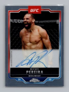 2025 Topps Chrome UFC #CVA-MA Michel Pereira Chrome Veteran Auto - Picture 1 of 2