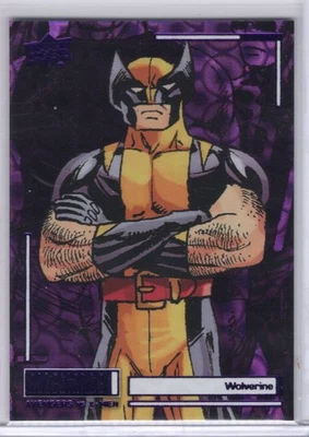 2023 MARVEL ALLEGIANCE AVENGERS VS X-MEN PURPLE COSMIC PARALLEL WOLVERINE /99 - Image 1 of 2