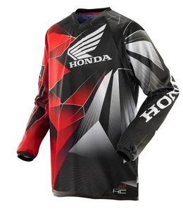 Camiseta deportiva Fox Racing juvenil Honda HC negra/roja motocicleta MX todoterreno ATV BMX niños S - Imagen 1 de 1