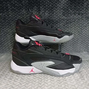 Nike Air Jordan Luka 2 Black Cement Crimson Basketballschuhe Herren Größe 12 - Bild 1 von 9