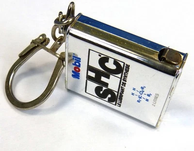 Porte-clés Mètre - MOBIL SHC - LE LUBRIFIANT DE SYNTHESE - Bidon Miniature - - Photo 1/3